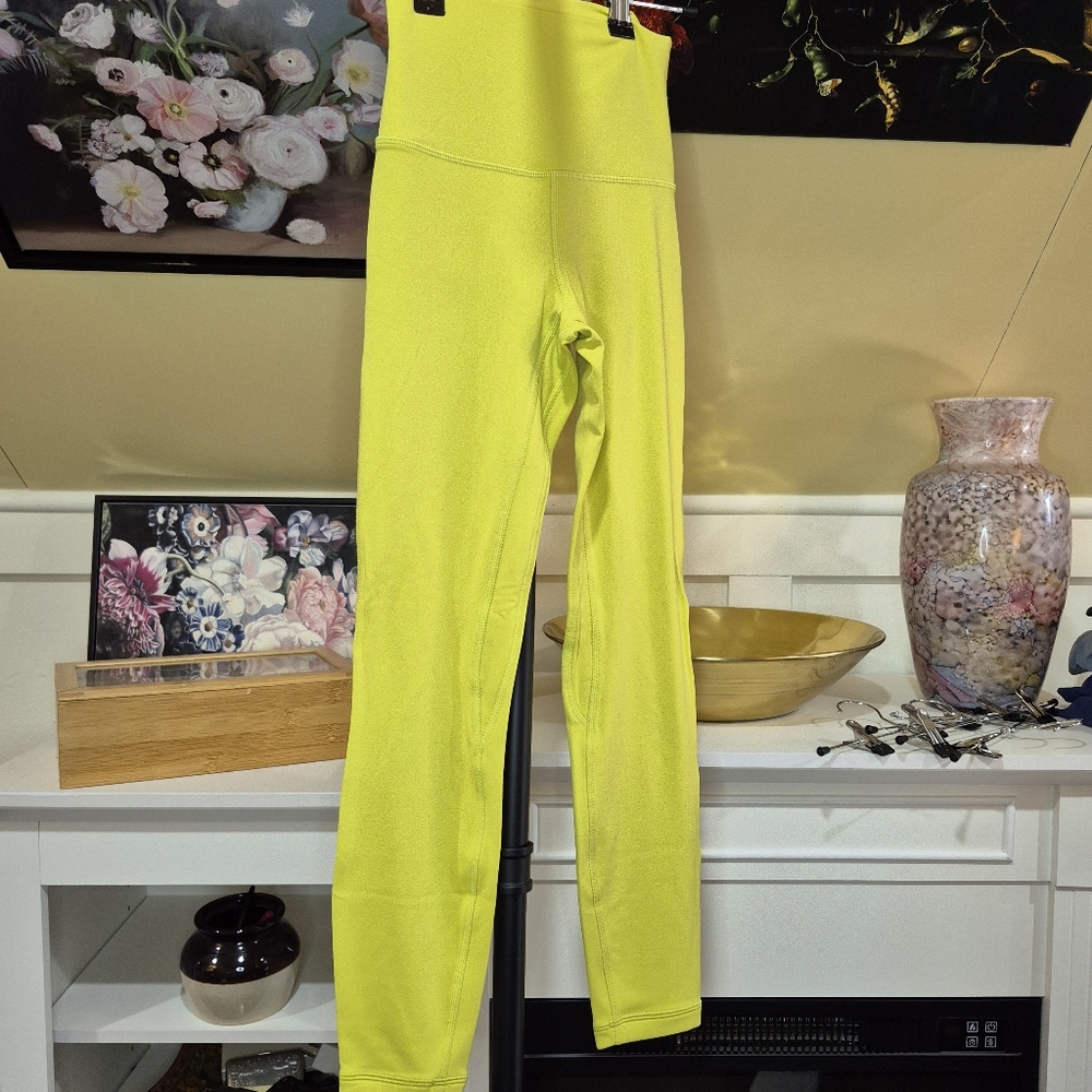 Lululemon Athletica Vibrant Yellow Leggings
